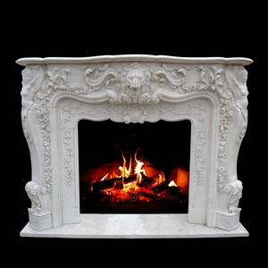 Lò Sưởi Đá Cẩm Thạch Trong Nhà Mới Lò Sưởi Gỗ Mantel - Product Image 2