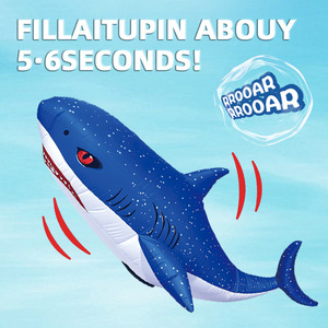 Giocattolo RC Squalo 2.4G, <span class=keywords><strong>Animali</strong></span> Volanti con Palloncini Gonfiabili, Giocattoli Telecomandati, Pesci Volanti RC per Bambini - Product Image 4