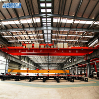 Pont roulant personnalisé de marque chinoise 5, 10, 20 tonnes à commande par cabine, à double poutre, avec grappin électromagnétique