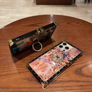 Mode Papillon Motif Téléphone étui pour <span class=keywords><strong>iphone</strong></span> 16 15 Pro Max <span class=keywords><strong>11</strong></span> 12 13 14 XR XS 8 7 Plus Avec Anneau De Doigt Stand Couverture Arrière - Product Image 6