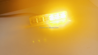 2025 Neue einfache Installation Gelbe LED-Blitzlichter Flexible Fahrzeug warnleuchte R10 R65 Zubehör für die Außen beleuchtung von Autos