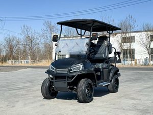 Chariot de golf électrique mobile pour la vente de nourriture et de boissons, avec compartiment de rangement, 4 roues, léger, facile à déplacer, usage commercial, CE - Product Image 4