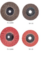 Mini disque abrasif à lamelles de 2 pouces et 3 pouces Disque de meulage en métal Disque de polissage pour meuleuse d'angle