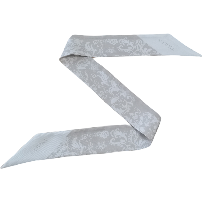 100% шелковый шарф для волос, модный Шелковый шарф на запястье