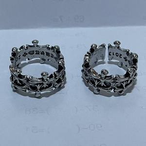 Anillo Unisex de <span class=keywords><strong>Doble</strong></span> Capa con Cruz de Estilo Retro Europeo y Americano, Anillos de Joyería de Aleación Abiertos para Mujeres y Hombres - Product Image 4