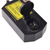 Petit chargeur de batterie électronique embarqué 12V 1.5A, prise d'entrée 110V compatible EU/US/JP, modèle STC1215, garantie 1 an