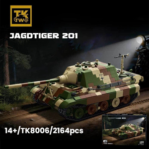 Kit de construction militaire à l'échelle 1:35 du chasseur de chars <span class=keywords><strong>allemand</strong></span> Sd Kfz 186 Jagdtiger 201 de la Seconde Guerre mondiale, pour les amateurs adultes. - Product Image 1