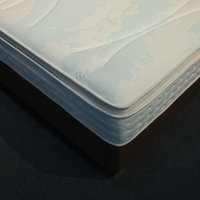 Apartment Single Full Queen King Memory Foam Vakuum-Roll-Up-Taschen feder Anti-Rutsch-Stoff bett Latex matratze
