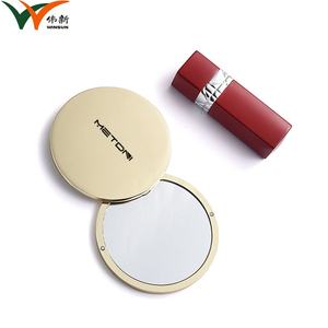 <b>Small</b> Metal Mirror Portable Folding Makeup Mirror Creative Mini <b>Sliding</b> Carry-on Mirror - Product Image 6