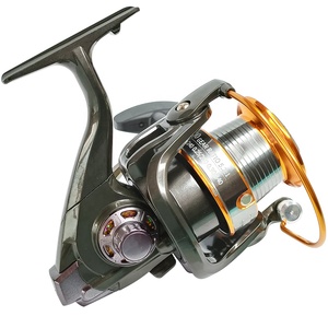 Carrete de <span class=keywords><strong>pesca</strong></span> giratorio de gran calidad, bobina de <span class=keywords><strong>pesca</strong></span> de gran juego de agua salada, 3000, 12000, en material de aluminio, 12 + 1BB, 5,2: 1, venta al por mayor - Product Image 2