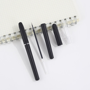 <span class=keywords><strong>ปากกา</strong></span>เจลหัวกลางสีดำรุ่นใหม่ ออกแบบมาเพื่อการจดบันทึกการประชุมทางธุรกิจระดับมืออาชีพ ช่วยให้บันทึกชัดเจนและอ่านง่าย - Product Image 4