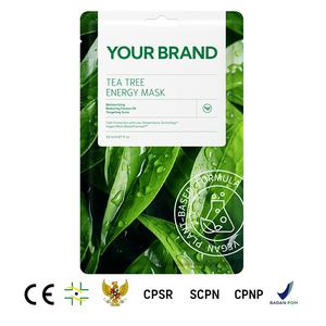 <span class=keywords><strong>Masque</strong></span> facial hydratant beauté aux extraits végétaux, marque privée, naturel, à l'arbre à thé, anti-acné, contrôle du sébum, soin de la <span class=keywords><strong>peau</strong></span> - Product Image 1