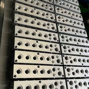 Çin Fabrikası Özel Yapım Hidrolik Kartuş Valf Manifold Blokları Yüksek Hassasiyetli CETOP 03 Paralel Devre Manifoldu ISO9001 - Product Image 5