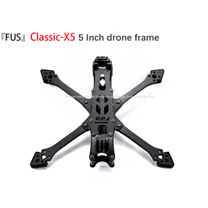 Kit de châssis de drone FUS Classic-X5 de 5 pouces, version DC / XH avec plaque en fibre de carbone, pièces de châssis de drone de course FPV Freestyle RC O4 Pro - Product Image 6