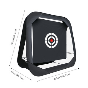 Red de Práctica de Golf Portátil, Red de Golpeo de Golf para Interiores y Exteriores con Objetivo para Práctica de Golf en el Patio Trasero - Product Image 2