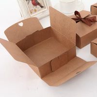 Boîte cadeau en carton pliable de haute qualité en gros, boîtes personnalisées recyclables, bon marché, emballage de plusieurs couleurs et tailles, boîte à nœud papillon