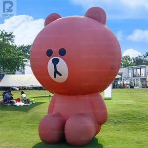 Mascotte géante gonflable LED LINE FRIENDS, lapin brun Sally Leonard, accessoire pour promotion en centre commercial/événement pour fans/parc à thème/exposition - Product Image 6