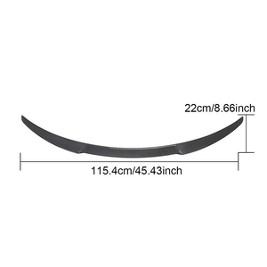 Aileron de coffre arrière en fibre de carbone pour <span class=keywords><strong>tesla</strong></span> modèle y 2019-2021 - Product Image 2