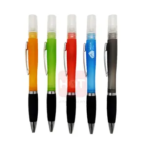Custom promotional Perfume 5ml pen type plastic spray bottle pen with hand sanitiser spray