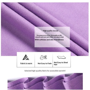 Chales <span class=keywords><strong>de</strong></span> Cachemira Extra Grandes, Gruesos y Suaves, Bufandas <span class=keywords><strong>de</strong></span> Pashmina <span class=keywords><strong>de</strong></span> Color Sólido, Bufanda <span class=keywords><strong>de</strong></span> Cachemira con Borlas para Mujer - Product Image 6