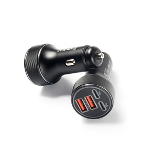<span class=keywords><strong>Chargeur</strong></span> de <span class=keywords><strong>voiture</strong></span> HNT 90W avec emballage, couleur argent et noir, <span class=keywords><strong>4</strong></span> ports, CE FCC RoHS, mini <span class=keywords><strong>chargeur</strong></span> de <span class=keywords><strong>voiture</strong></span> USB, charge rapide pour téléphone portable - Product Image 2