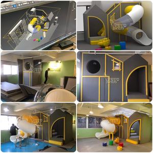 Giungla Tema Commerciale Indoor soft play Parco delle apparecchiature a terra per I Bambini Parco Giochi Al Coperto - Product Image 5