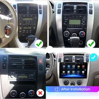 Radio de Coche de 10 Pulgadas para Hyundai Tucson 2006-2013 con Navegación GPS, Estéreo para Automóvil, 4G+Wifi, Reproductor de Video Multimedia, CarPlay y Unidad Principal FM