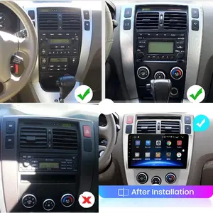 Radio de Coche de 10 Pulgadas para Hyundai Tucson 2006-2013 con Navegación GPS, Estéreo para Automóvil, 4G+Wifi, Reproductor de Video Multimedia, CarPlay y Unidad Principal <span class=keywords><strong>FM</strong></span> - Product Image 3
