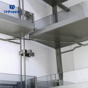 Unihopper tủ bếp Tempered Glass kéo ra giỏ đựng thức ăn cao đơn vị giỏ với mềm đóng cửa trượt - Product Image 5