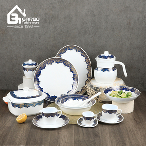 Assiette plate ronde en <span class=keywords><strong>verre</strong></span> opale blanc trempé <span class=keywords><strong>de</strong></span> 10,5 pouces, décor 3D OEM, vaisselle en <span class=keywords><strong>verre</strong></span> opale en promotion - Product Image 4