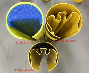 Rack Protector Rack Post Columna Protector Racking System Plástico Caucho Vertical Guardia - Product Image 4