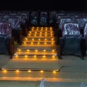 Sièges de salle de cinéma de luxe avec éclairage LED intégré, chaises d'auditorium élégantes pour une expérience cinématographique haut de gamme et une conception intérieure raffinée. - Product Image 3