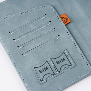 Nuovo elegante comodo e colorato moderno in pelle sintetica con etichetta per i bagagli per viaggi d'affari portafoglio <span class=keywords><strong>passaporto</strong></span> RFID - Product Image 6