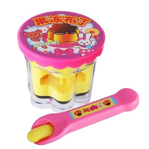 Juguetes de simulación de pudín para niñas, juego de comida de plástico, juego de cocina para casa de juegos, de 2 a 4 años - Product Image 4