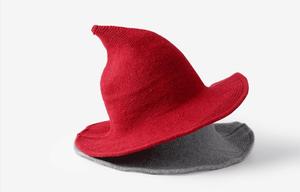 Chapeau de sorcière d'Halloween unisexe multicolores style Dobby pour adulte, décoration de fête, logo personnalisé - Product Image 5