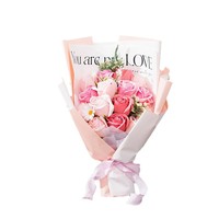 15 Roses Savon Fleur de Rose Bouquet de Savon Créatif Petits Cadeaux pour la Fête des Mères Saint-Valentin Noël Vente en Gros