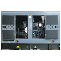 Générateur diesel silencieux à démarrage automatique 100 kW 120 kW 150 kW 200 kW avec capot, télécommande et ATS pour usage industriel