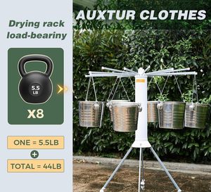 Outdoor <b>Clothes</b> Drying <b>Rack</b>, Folding <b>Clothes</b> Drying <b>Rack</b>, Balcony <b>Clothes</b> Drying <b>Rack</b>, Heavy-duty <b>Clothes</b> Drying <b>Rack</b> - Product Image 2