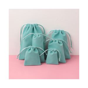 Bolsas de Tela de Felpa Resistentes al por Mayor con Cordón, Bolsas de Cosméticos, Bolsas para Joyería y Bolsas de Regalo - Product Image 1