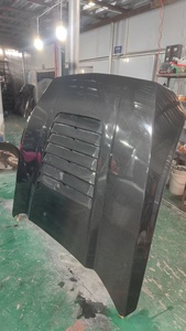 福特野马2024-2025汽车造型GT500风格碳纤维发动机罩 - Product Image 3