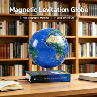 Support de livre en forme de globe à lévitation magnétique HCNT, globe à lévitation magnétique pratique pour les fournitures éducatives et les cadeaux