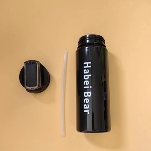 Ensemble de 3 bouteilles d'eau en plastique PP sans BPA de 1200 ml, 700 ml et 260 ml, gobelet isotherme réutilisable, <span class=keywords><strong>trio</strong></span> d'hydratation pour le fitness et les voyages - Product Image 2