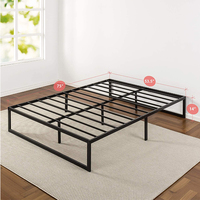 Sommier simple en métal pour hôtel