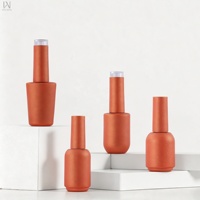 Nouvelle Arrivée 2026 Échantillon Gratuit Logo Personnalisé OEM Bouteille en Verre Vide Ronde Anti-Fuite 12ml pour Gel UV avec Bouchons et Pinceaux pour Vernis à Ongles