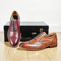 Großhandelspreis Hochwertige Herrenschuhe aus Rindsleder mit Schnürverschluss Büroschuhe Chaussures Business Herren-Anzugschuhe