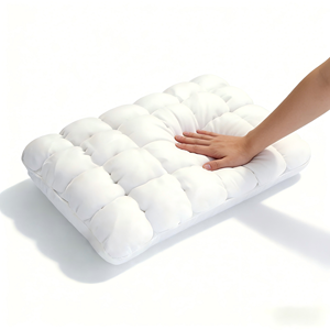 <span class=keywords><strong>Oreiller</strong></span> en mousse à mémoire de forme en coton écologique moderne, vente chaude, avec garnissage alternatif, soutien spécial du cou, motif uni 400TC - Product Image 3