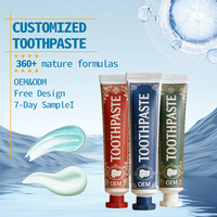 Vente chaude 100% dentifrice biologique blanchissant naturel dentifrice usine d'origine marque privée OEM ODM