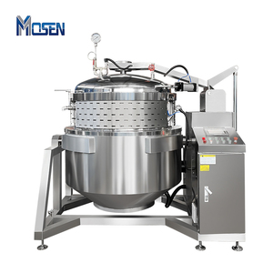 Khí công nghiệp/hơi nước/điện/nhiệt dầu sưởi ấm thương mại chế biến thực phẩm Nồi áp suất cao nấu ăn máy - Product Image 1