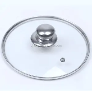 Bán Buôn Tempered Glass Nắp Thủy Tinh Bìa Đồ Nấu Nướng Nấu Ăn Nồi Nắp Xử Lý Và Knobs Cho Fry Pan T-Loại G-Loại C