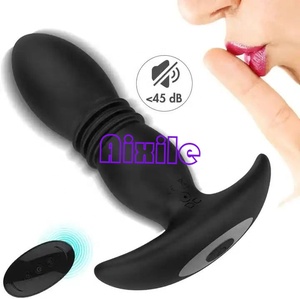 Massaggiatore Prostatico con 15 Modalità di Vibrazione e Spinta, Vibratore per Adulti, Giocattolo Sessuale, Plug Anale con Telecomando, Vibratore Punto G - Product Image 2
